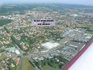 vue aerienne pamiers