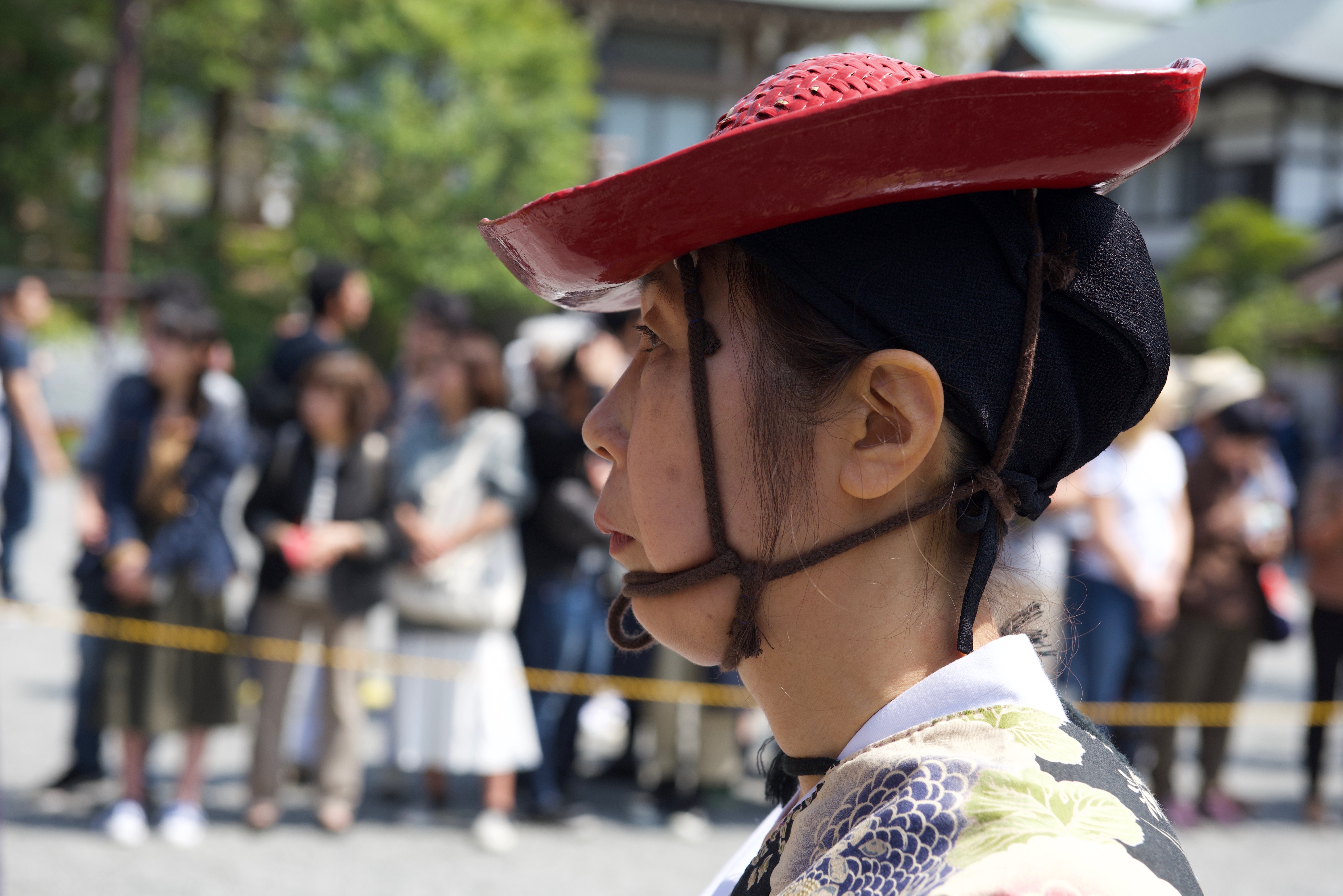  Cérémonie au temple TSURUGAOKA HACHIMANGU 