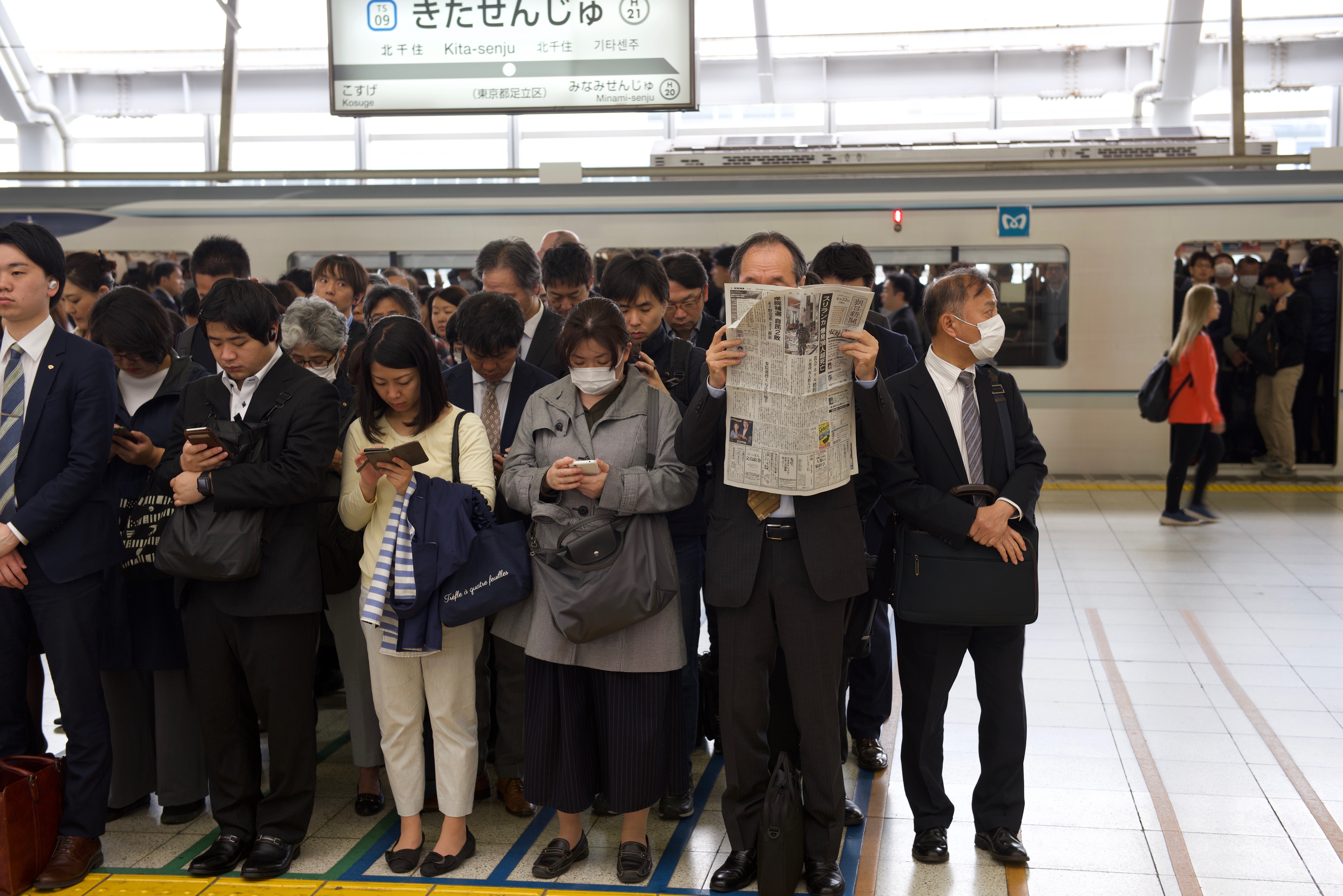  En attendant le métro 