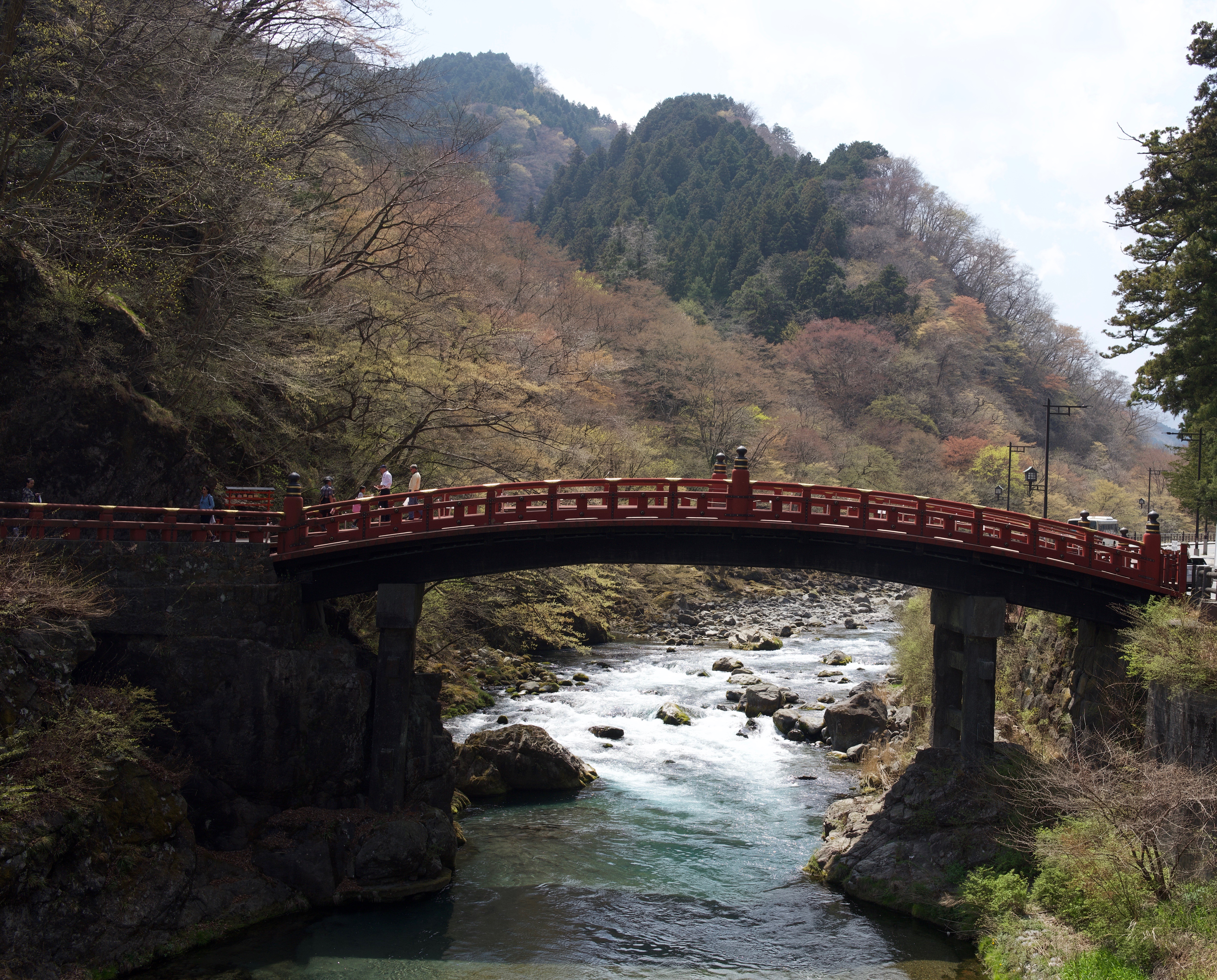  Pont sacré Shinkyo de Nikko  