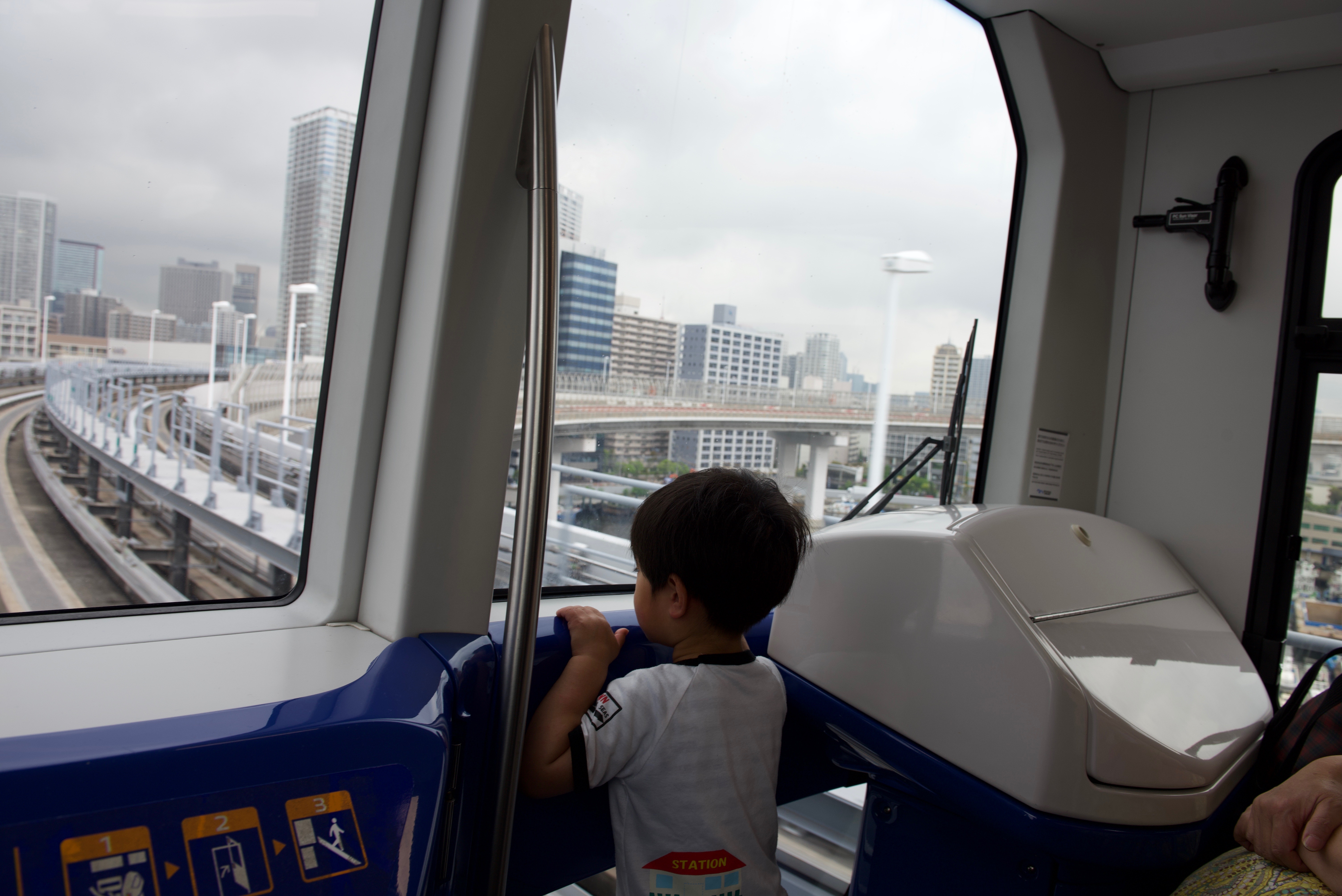  Monorail, en route vers Odaiba 