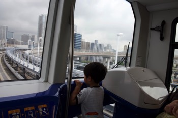  Monorail, en route vers Odaiba 