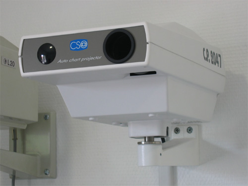 projecteur-tests ophtalmo