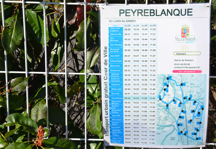 navette-peyreblanque pamiers muratet ophtalmo